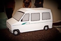 The van